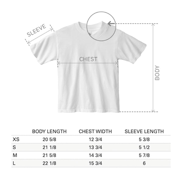 HOMESICK COTTON BABY RIB TEE