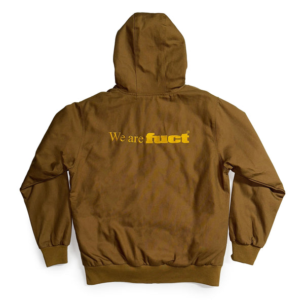 WE ARE FUCT CANVAS WORKWEAR JACKET [SADDLE]