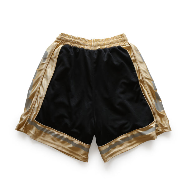 3M MESH SHORTS BLACK/GOLD