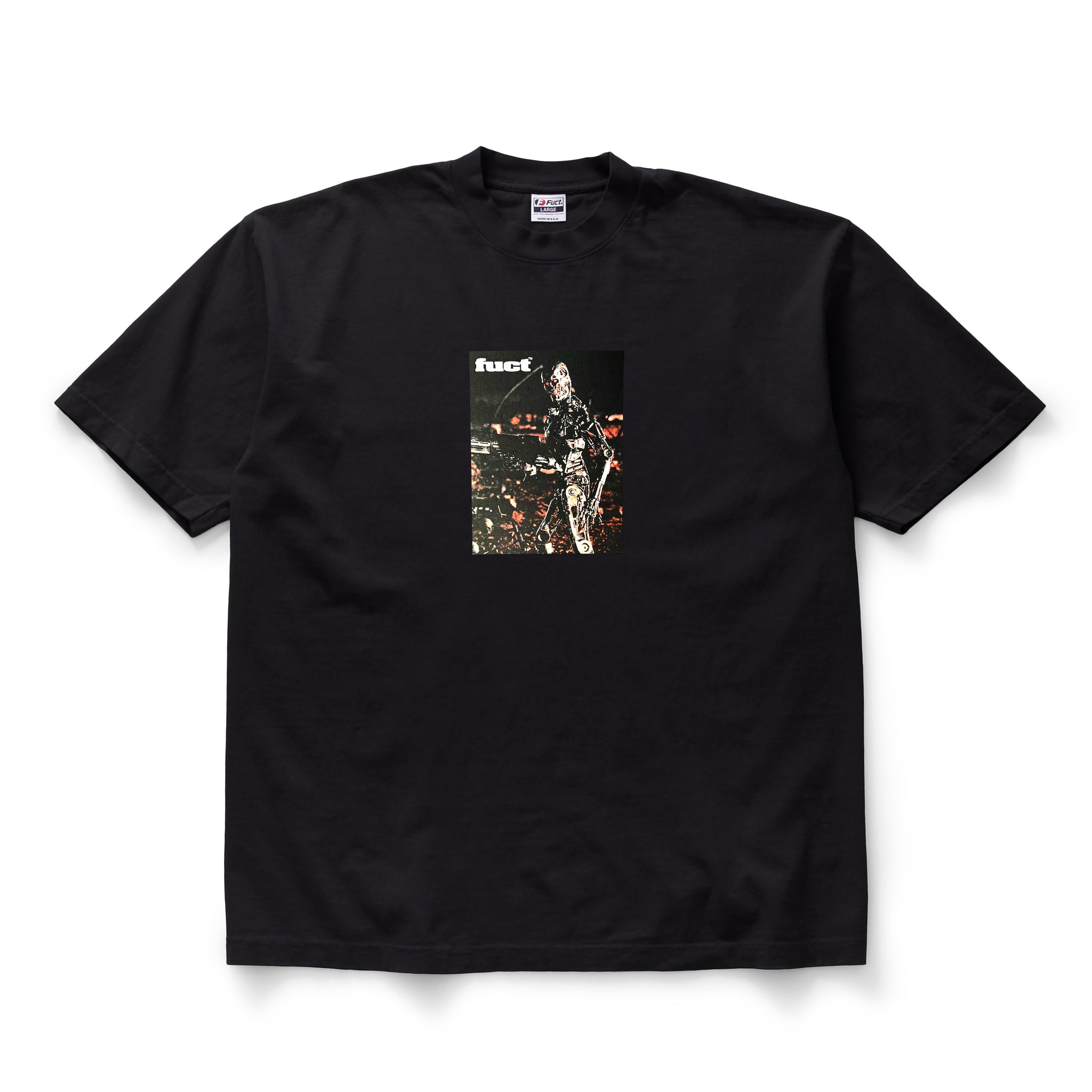 WAR AGAINST THE MACHINES T-SHIRT BLACK