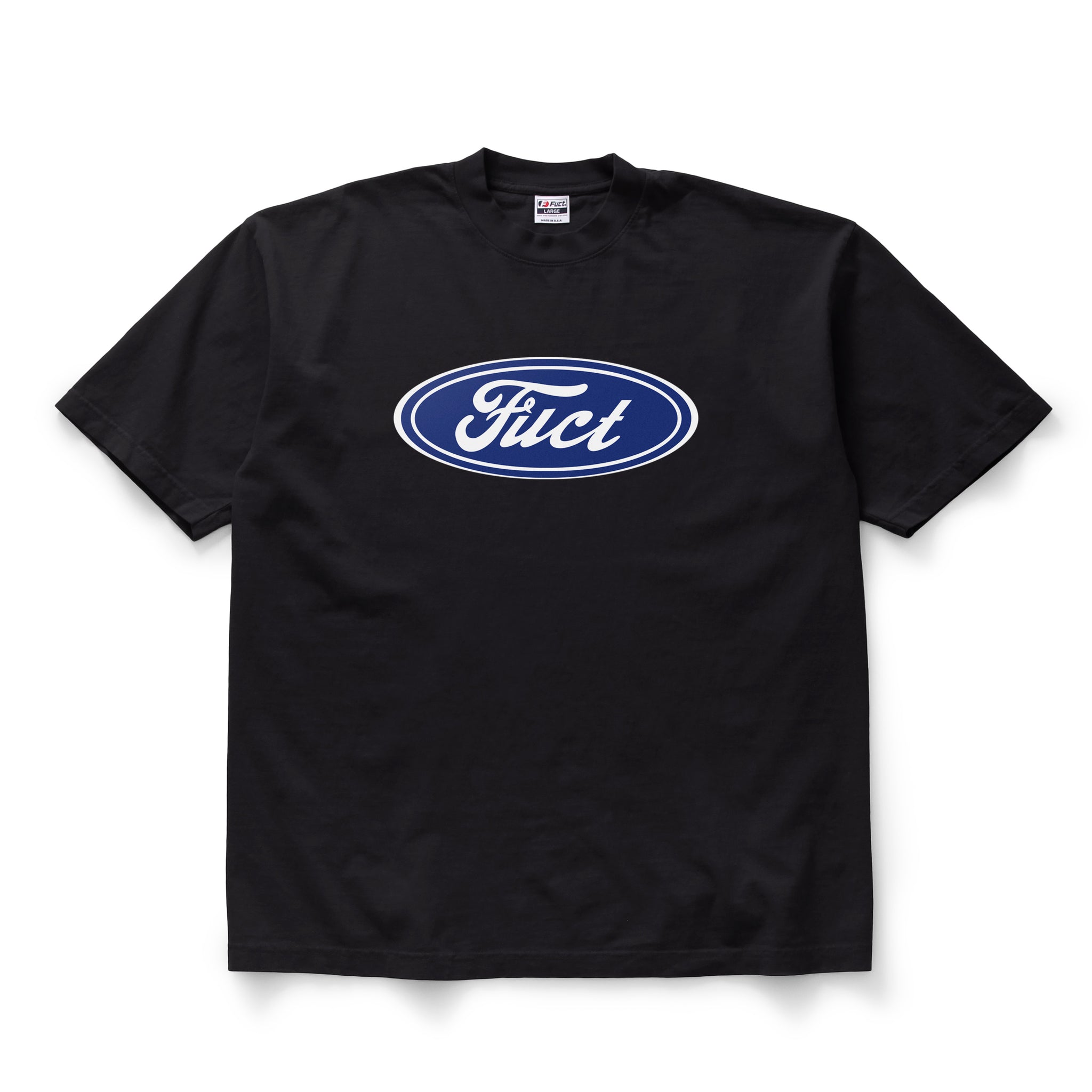 OVAL PARODY T-SHIRT BLACK