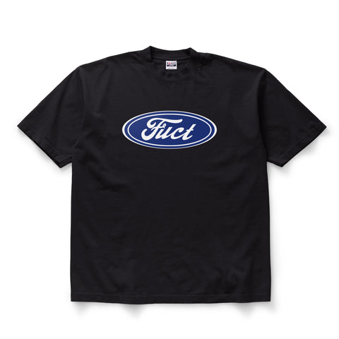 OVAL PARODY T-SHIRT BLACK