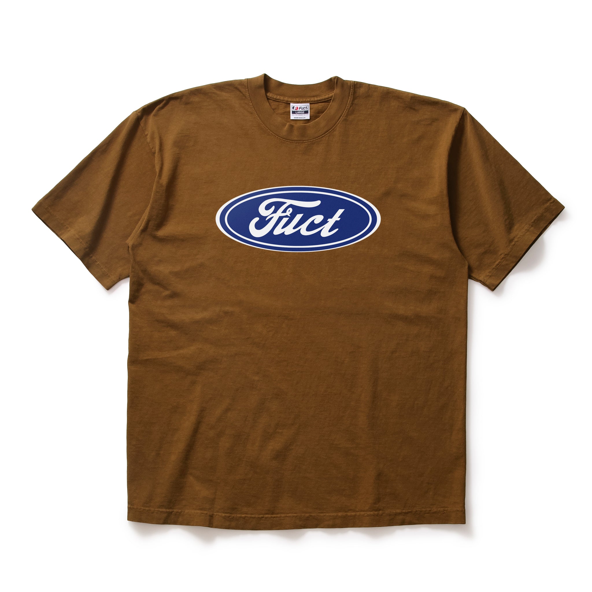 OVAL PARODY T-SHIRT BRASS