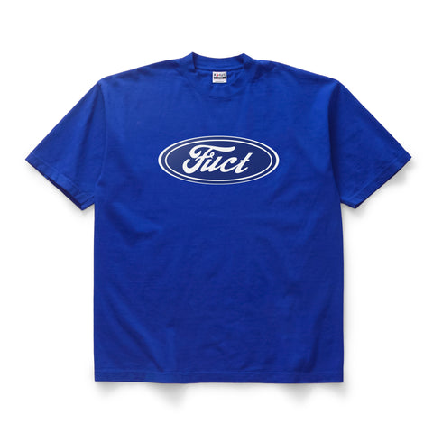 OVAL PARODY T-SHIRT COBALT BLUE