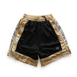 3M MESH SHORTS BLACK/GOLD