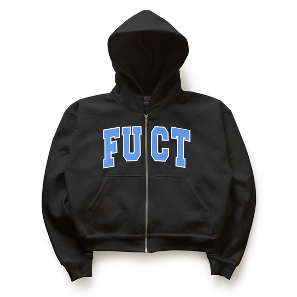 GIRLS CROPPED ZIP UP HODDIE
