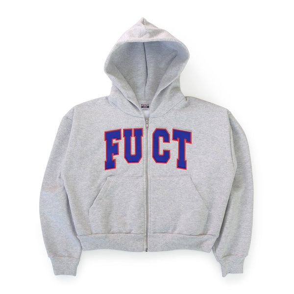 GIRLS CROPPED ZIP UP HODDIE