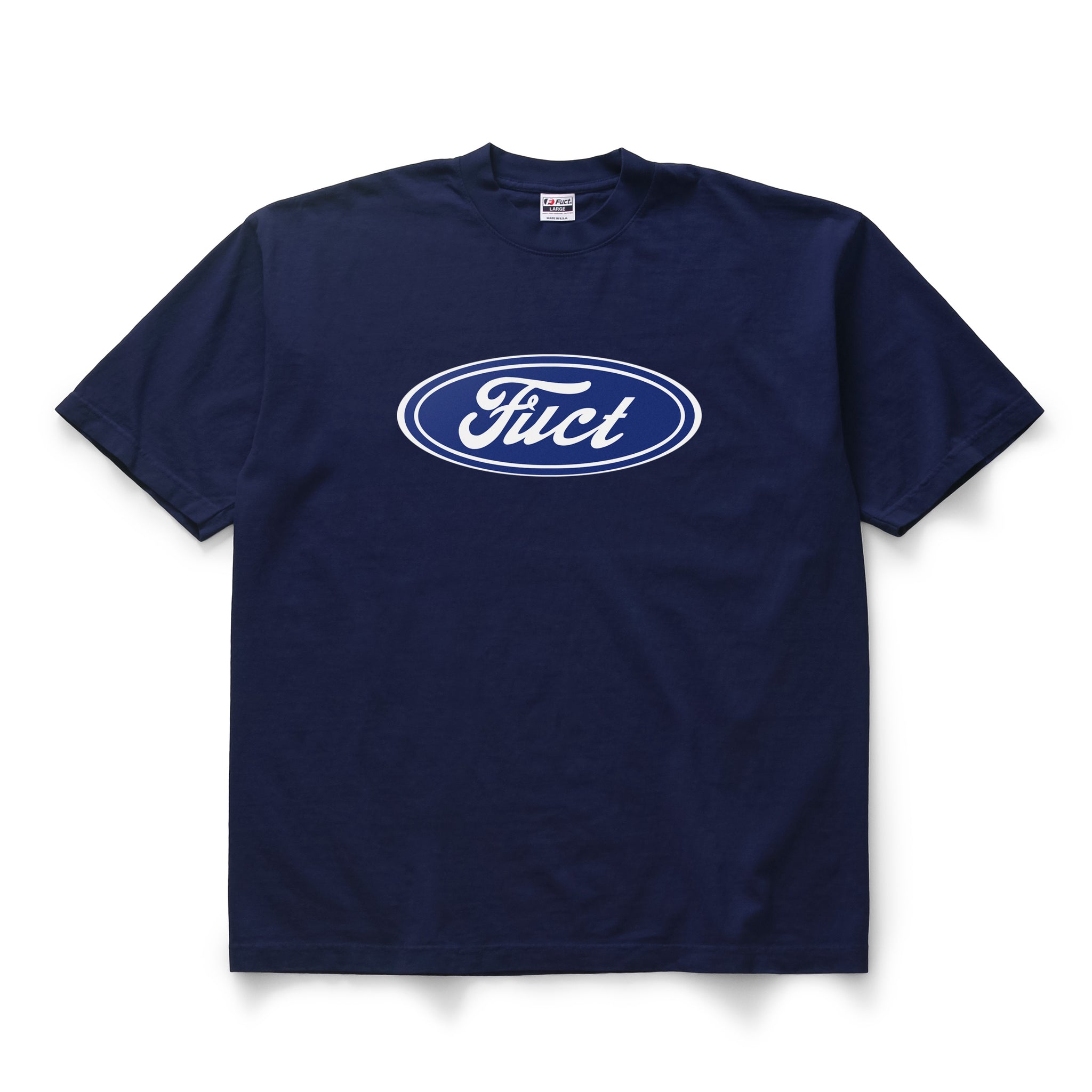 OVAL PARODY T-SHIRT DARK NAVY