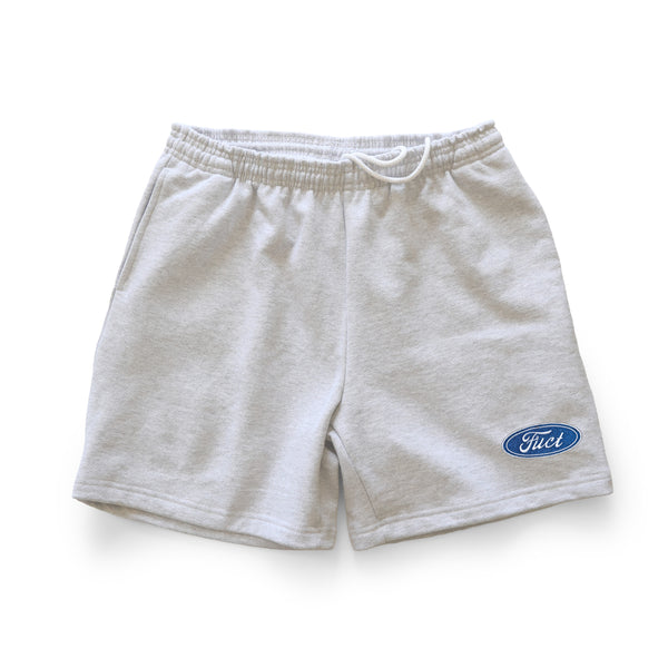 OVAL PARODY EMBROIDERED SHORTS