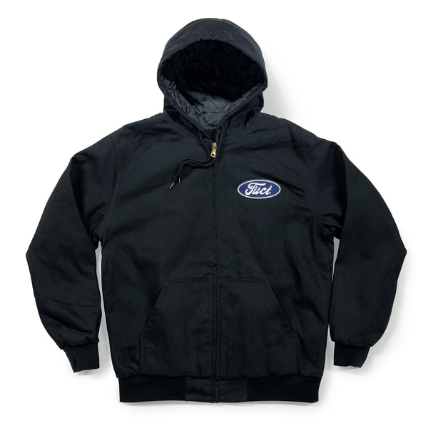 WE ARE FUCT CANVAS WORKWEAR JACKET [BLACK]